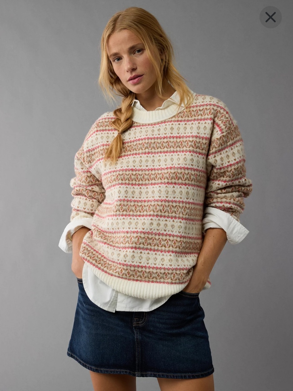 American Eagle Crew Sweater